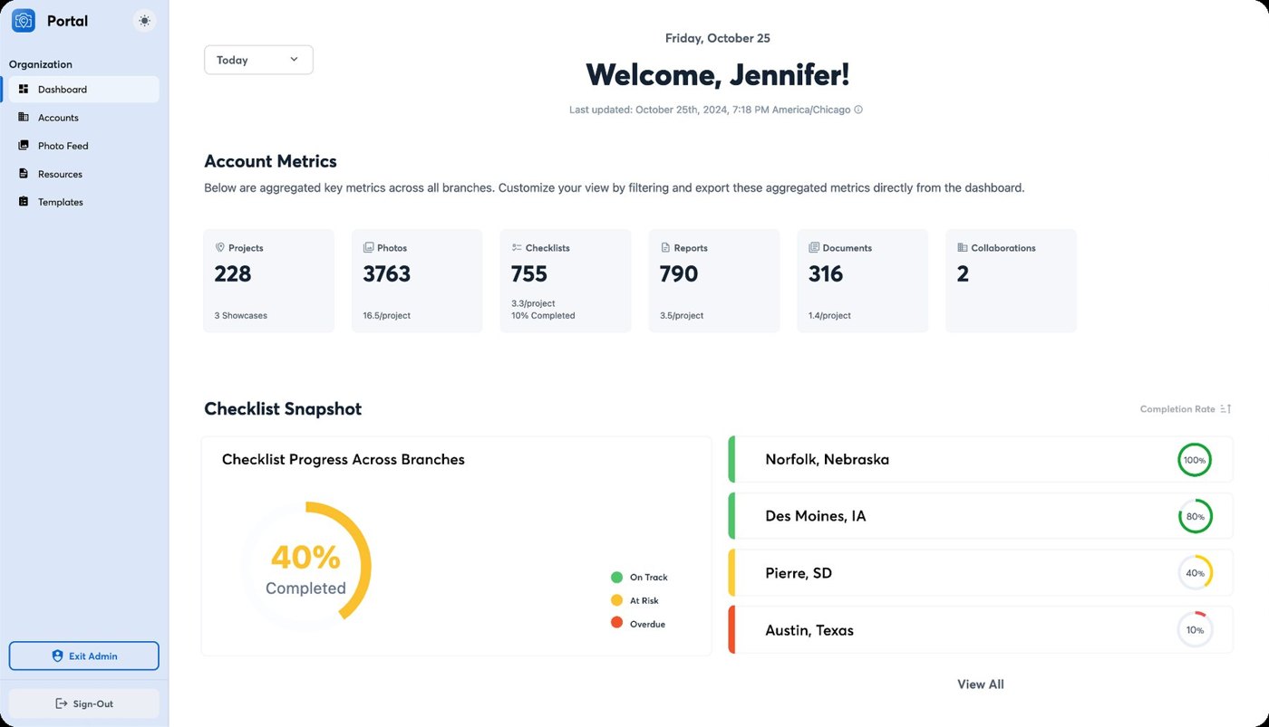 Corporate Portal preview
