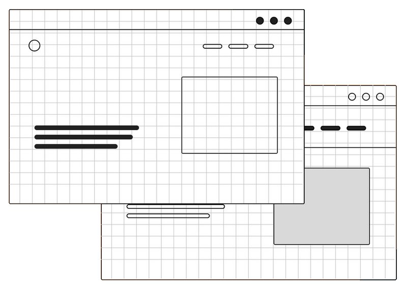 Corporate Portal: Wireframes and IA exploration